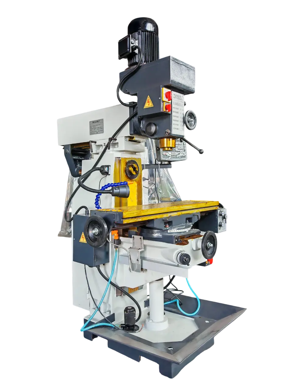 Фрезерно-сверлильный станок Realrez ZX7550CW, 2.2кВт, 380В