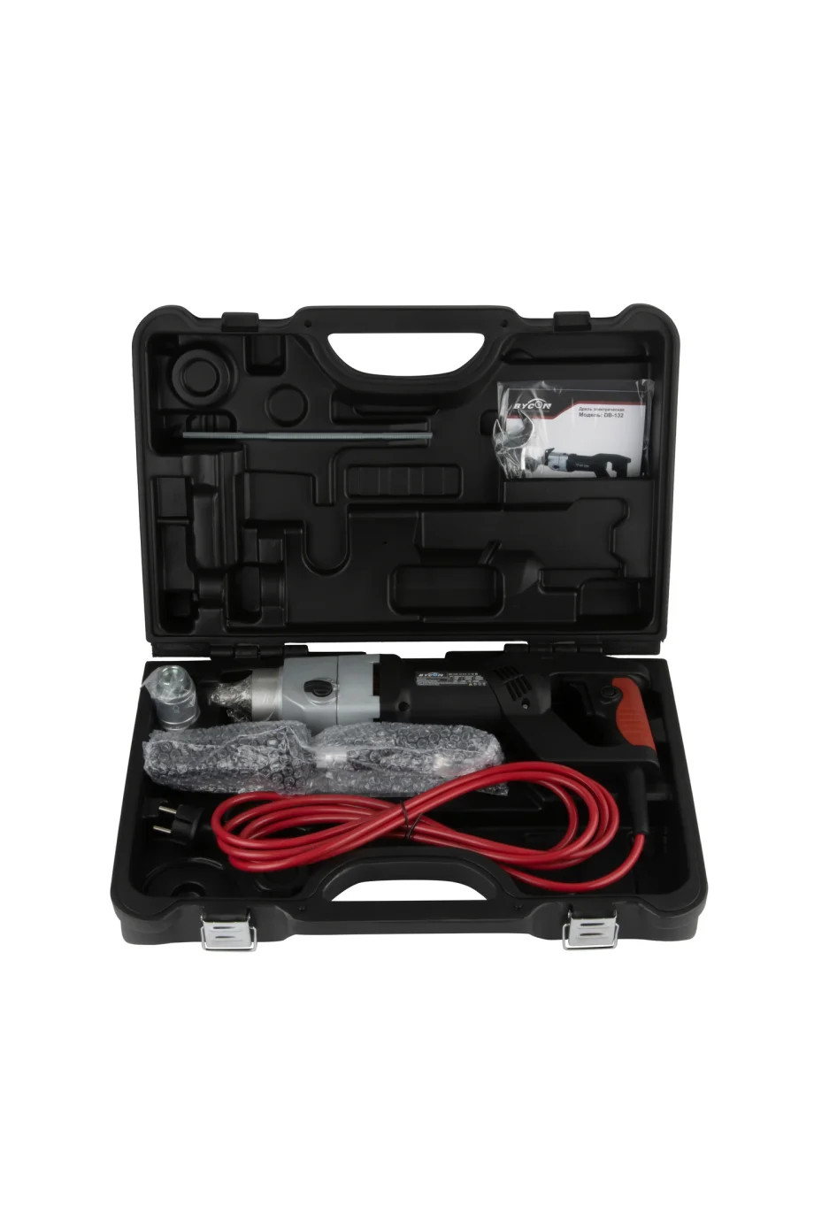 Алмазная дрель с микроударом BYCON DB-132, 1.5 кВт