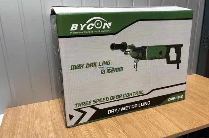 Алмазная дрель BYCON DMP-162D, 2.2кВт, 200мм