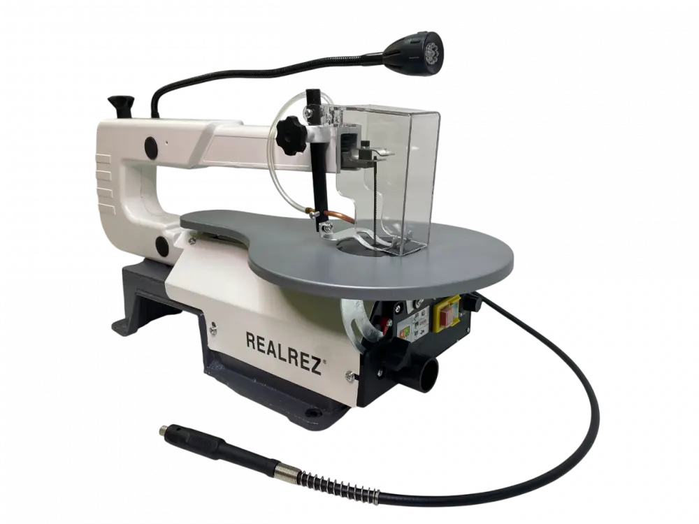Станок лобзиковый REALREZ RWSS16F, 120Вт, 220В