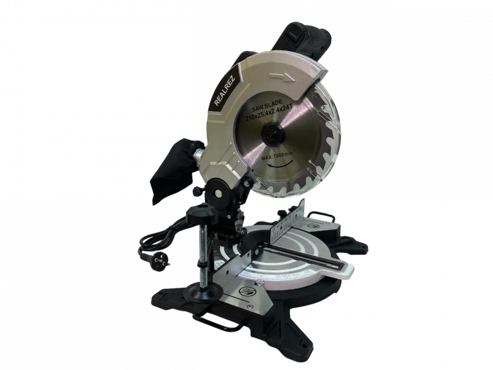 Торцовочная пила REALREZ RMS-210, 1450Вт, 220В