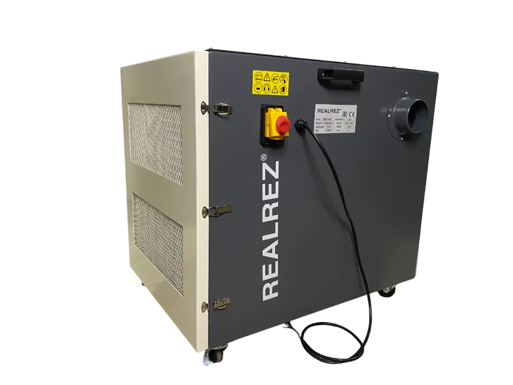 Стружкоотсос REALREZ MDC1500 400V, 2,1кВт, 2 патрубка