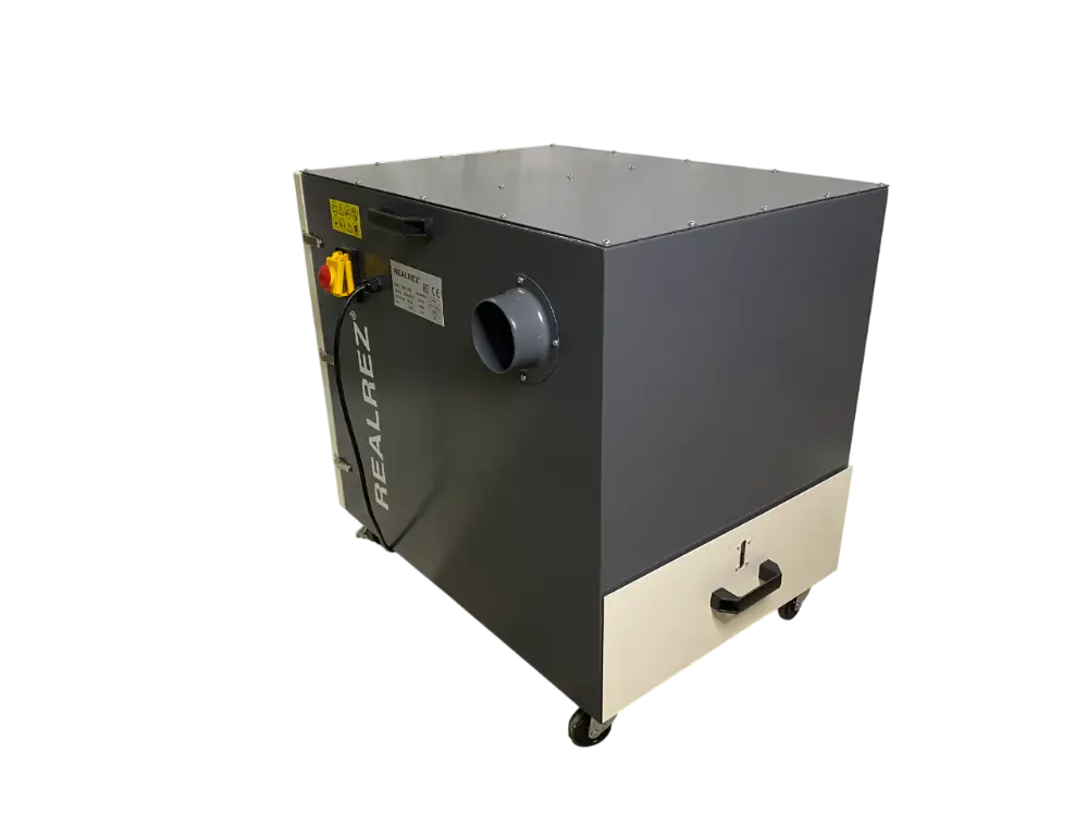 Стружкоотсос REALREZ MDC1500 400V, 2,1кВт, 2 патрубка