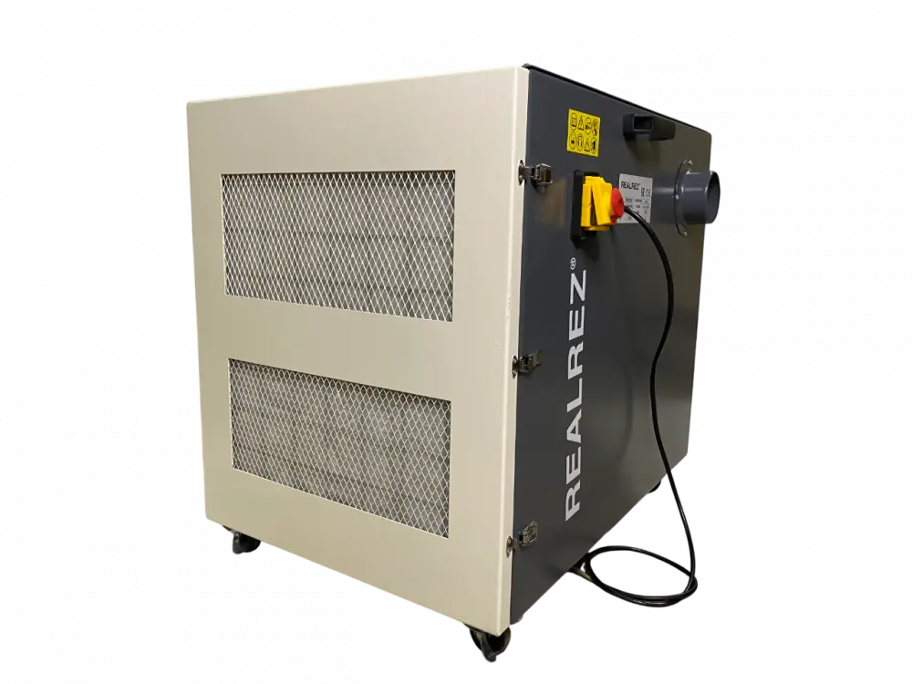 Стружкоотсос REALREZ MDC1500 400V, 2,1кВт, 2 патрубка