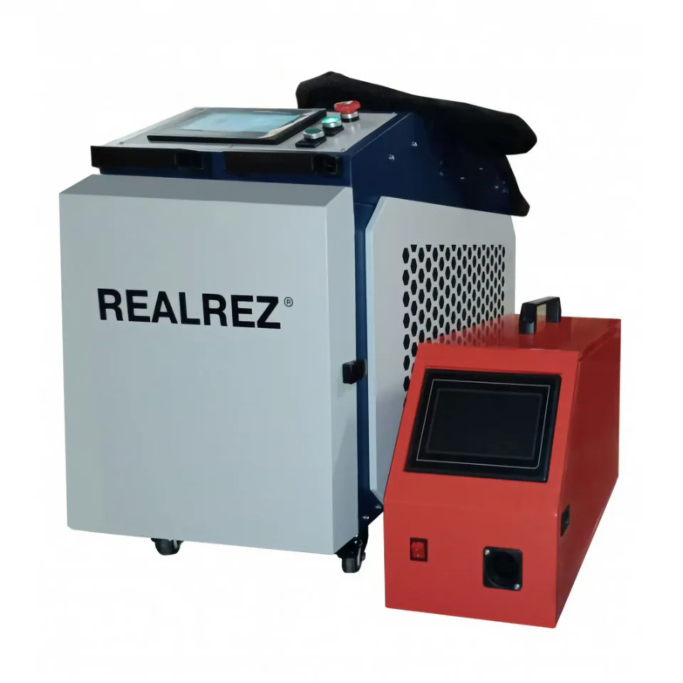 Аппарат ручной лазерной сварки 2в1 REALREZ MY LCT 6000Вт 