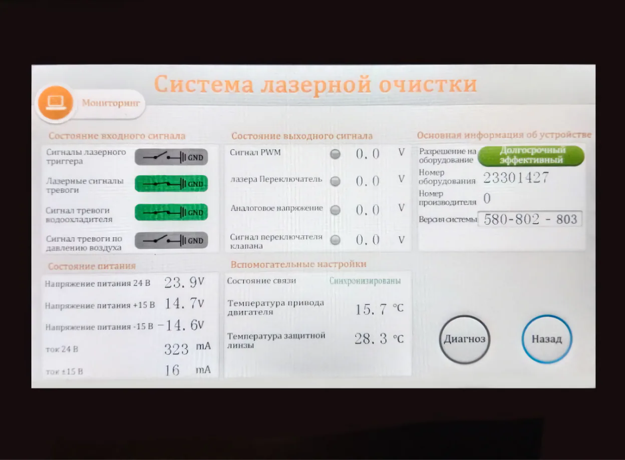 Аппарат ручной лазерной сварки 4в1 REALREZ MY LCT 2000Вт