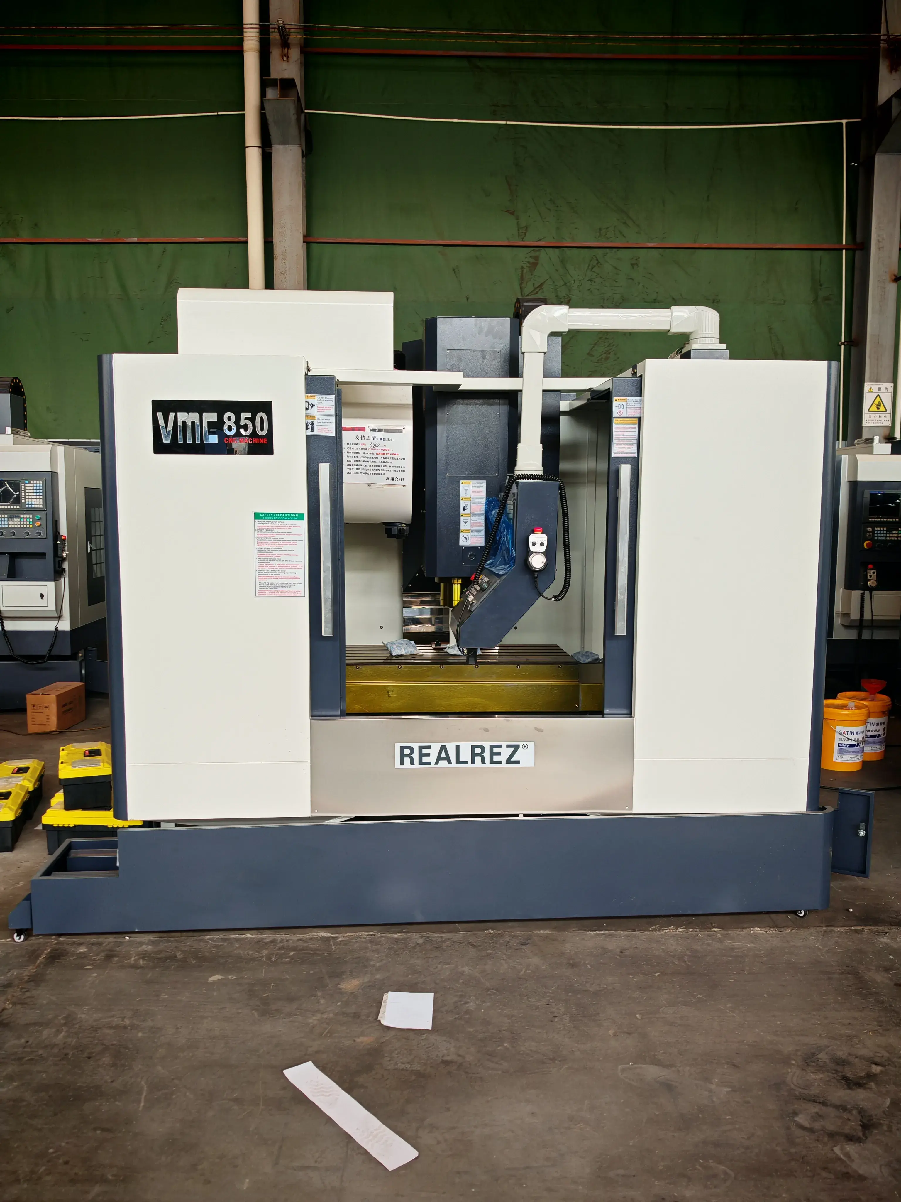 Фрезерный обрабатывающий центр с ЧПУ REALREZ VMC850 (Siemens 828D), 11кВт