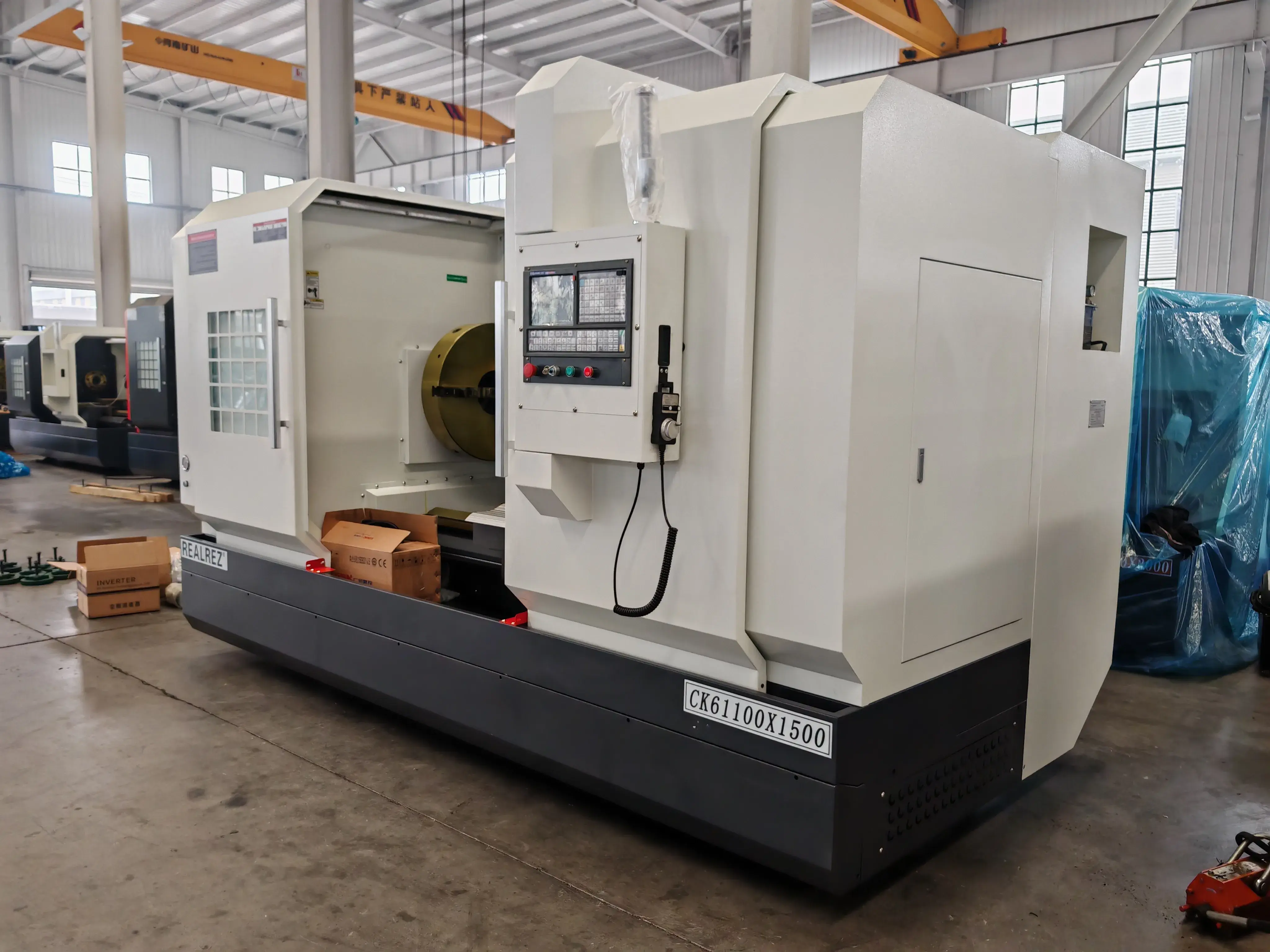 Токарный станок с ЧПУ Realrez CK 61100х1500 (GSK980TDC), 22кВт