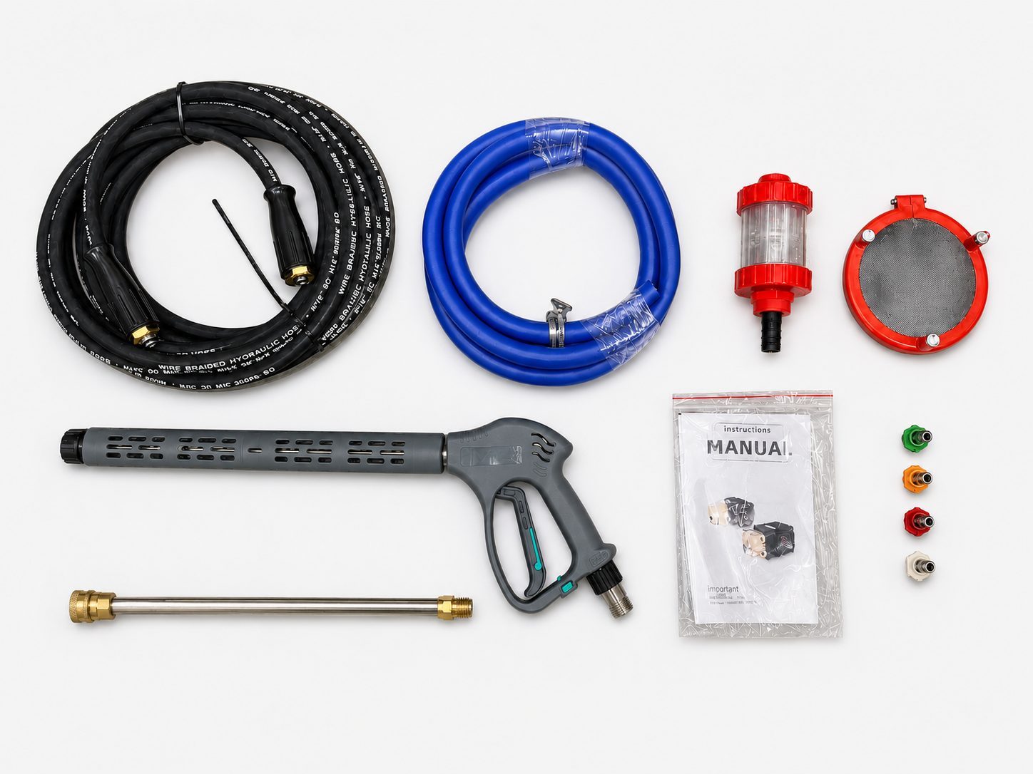 Мойка высокого давления TOR K-1520B3, 200 бар, 900 л/ч, 5500Вт, 380В, Total Stop