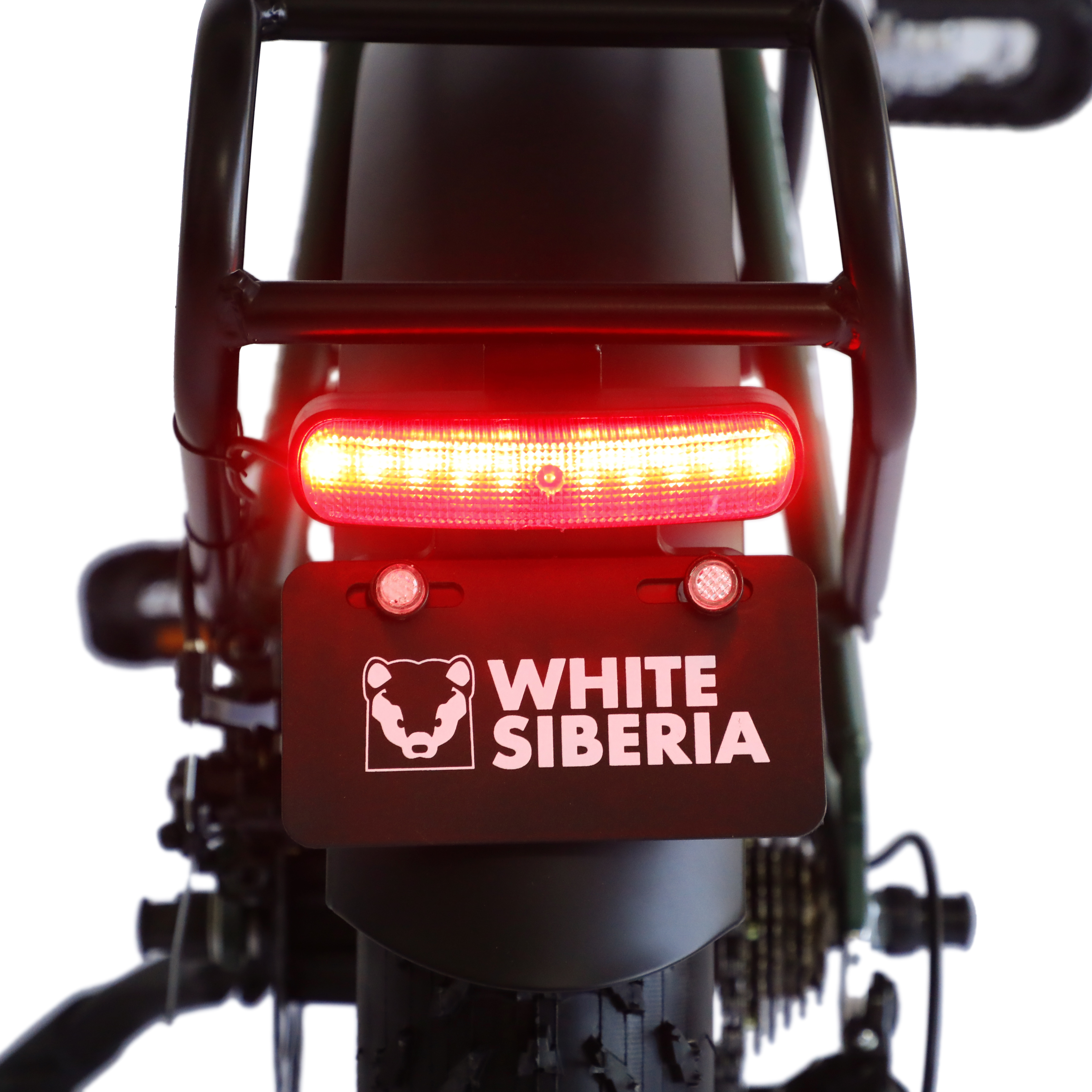 Электровелосипед WHITE SIBERIA SLAV PRO 1000W (матовый черный)