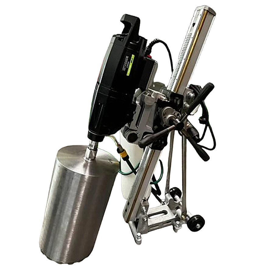 Установка алмазного бурения Diamaster PRO S-500A LCD ModulDrill с наклонной стойкой