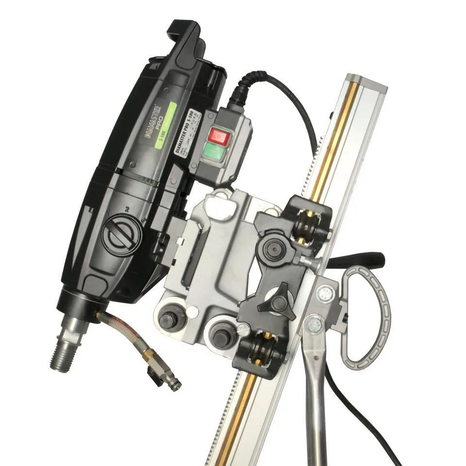 Установка алмазного бурения Diamaster PRO S-500A LCD ModulDrill с наклонной стойкой