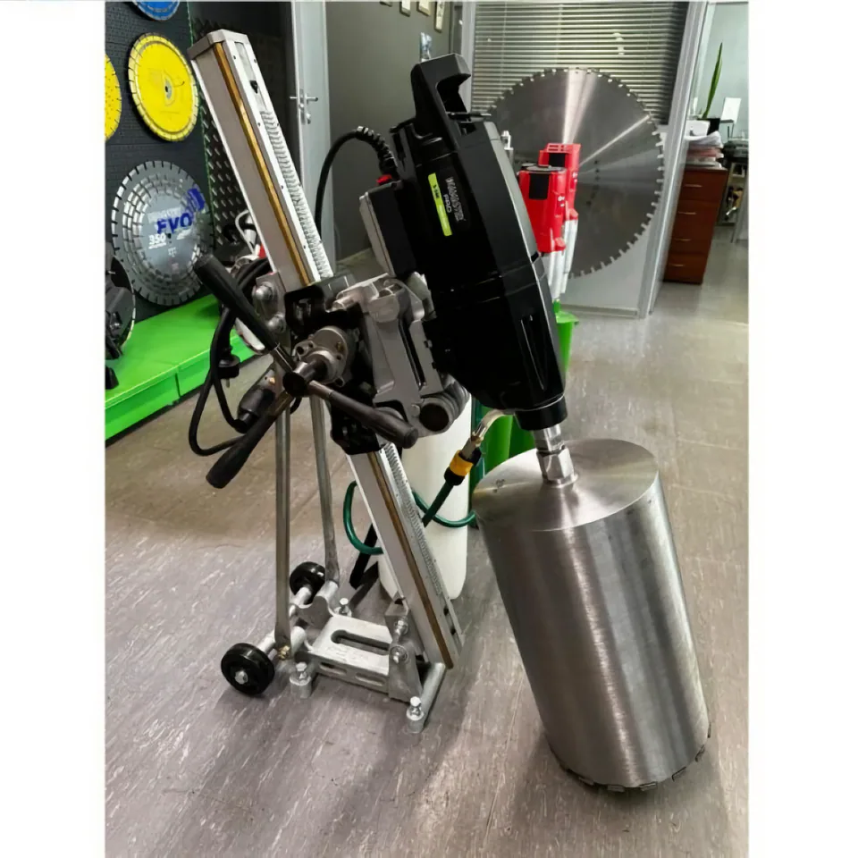 Установка алмазного бурения Diamaster PRO S-500A LCD ModulDrill с наклонной стойкой