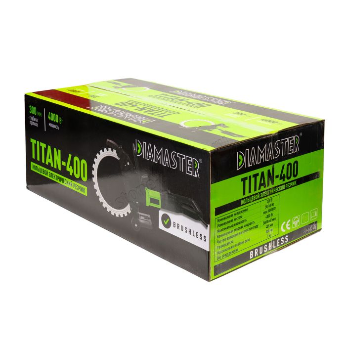 Резчик швов по бетону Diamaster TITAN-400 Ring Cutter, 4кВт, 220В, 3600 об/мин