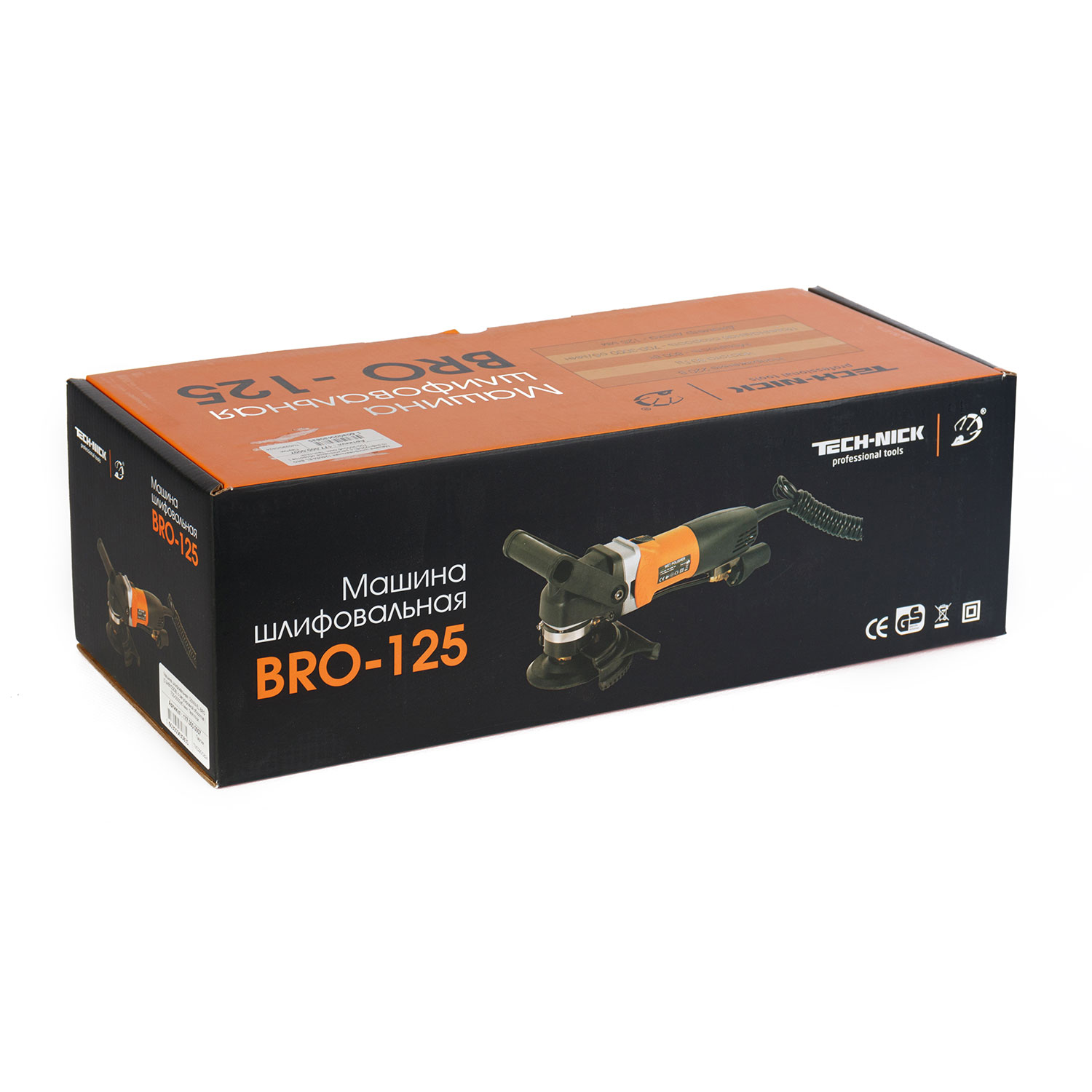 Ручная шлифовальная машина Tech-Nick 125MM-EL BRO, 900Вт, 220В