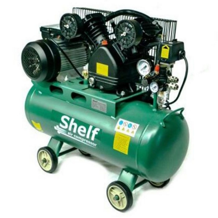 Компрессор ременной Shelf V-0.25/8, 2,2кВт, 8 бар, 50 литров