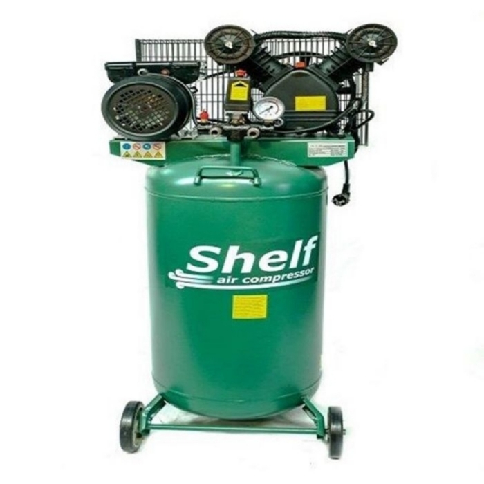 Компрессор ременной вертикальный Shelf V-0.25/8L, 2,2кВт, 8 бар, 100 литров