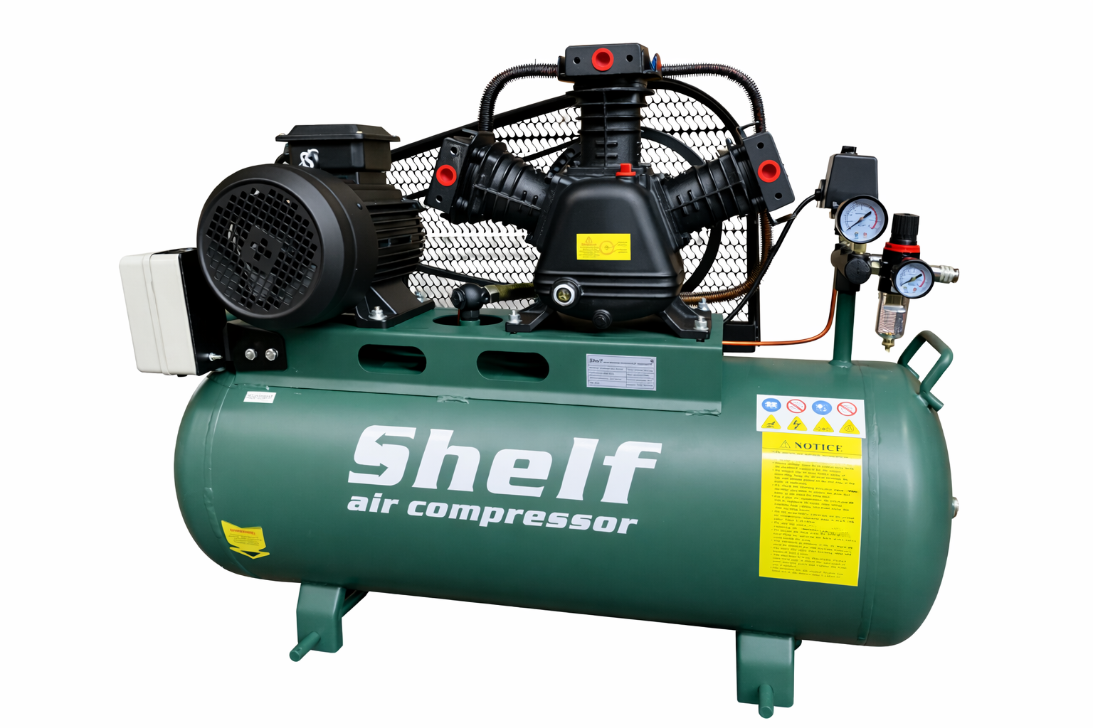 Компрессор ременной Shelf FYW-0.36/10, 3кВт, 10 бар, 100 литров