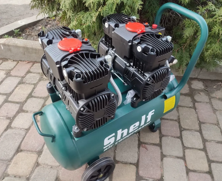 Компрессор безмасляный Shelf SYW1100, 2.2кВт, 8 бар, 440 л/мин