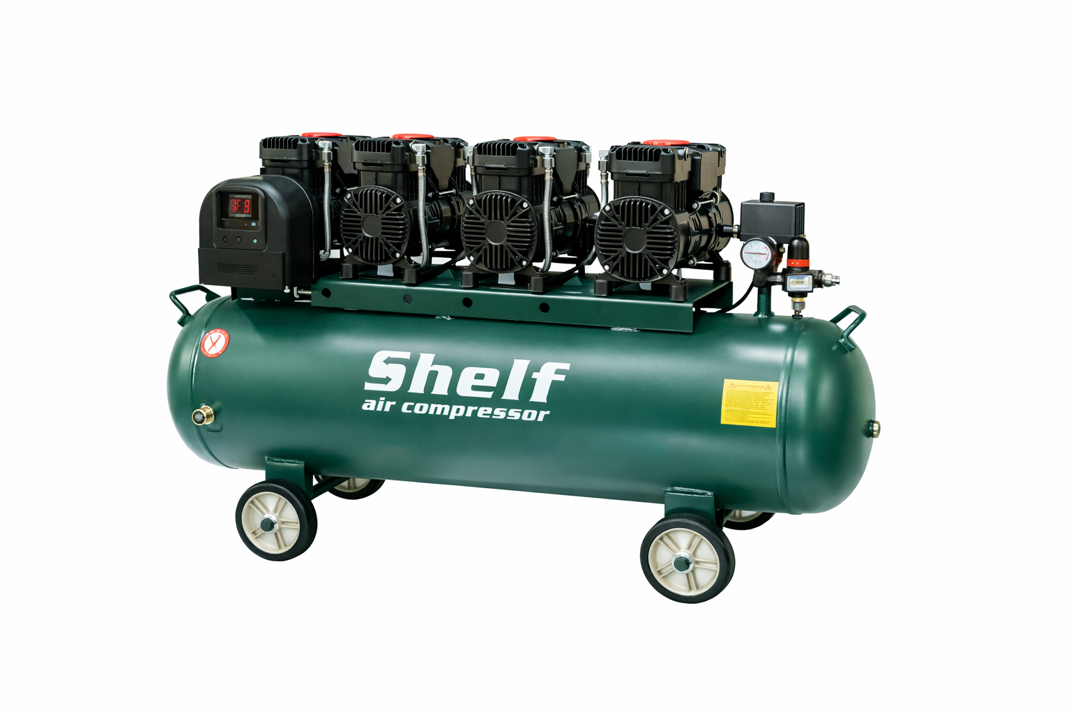 Компрессор безмасляный Shelf SYW1500, 4х1.1кВт, 8 бар, 880 л/мин