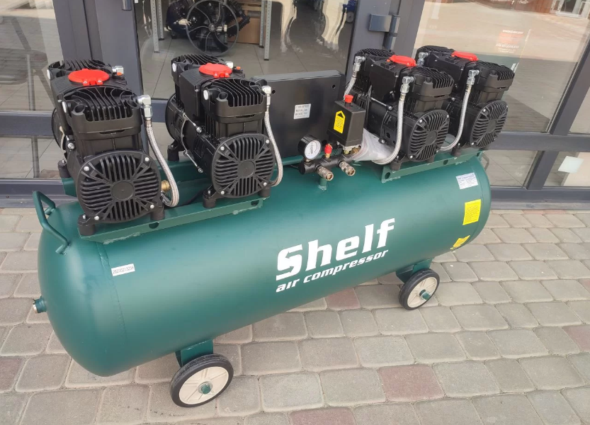 Компрессор безмасляный Shelf SYW1500, 4х1.1кВт, 8 бар, 880 л/мин