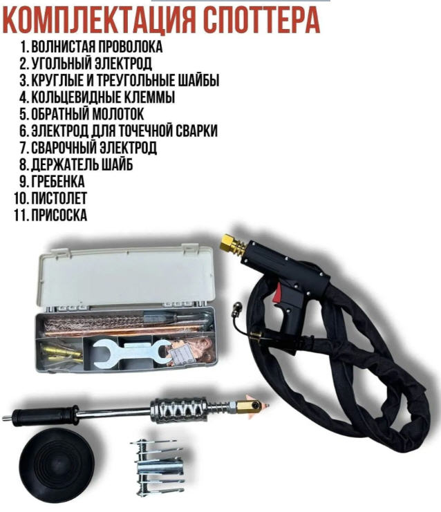 Споттер Термит 95M, 3кВт, 6800А, 220В