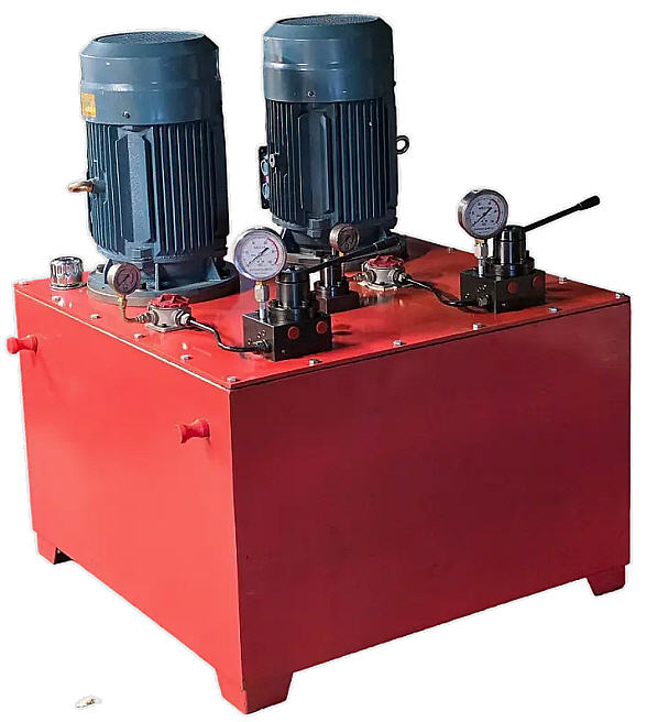 Маслостанция двухпоточная ИНСТАН МГС 700-30.0-2хР-2-600л, 2х15 кВт, 700 бар, 380В