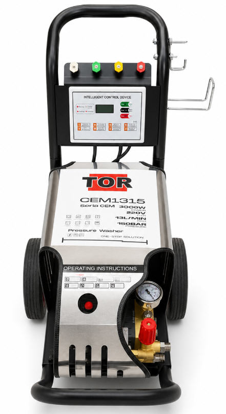 Мойка высокого давления TOR CEM1315-2, 150 бар, 780 л/ч, 220 В