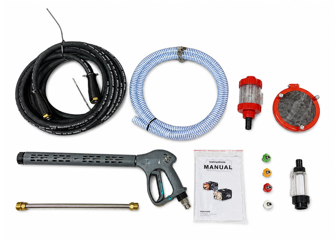 Мойка высокого давления TOR KJ-1520B3, 900 л/ч, 5500 Вт, 380 В
