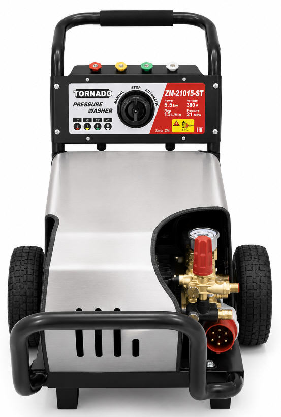 Мойка высокого давления TOR ZM-21015-ST, 210 бар, 900л/ч, 5,5 кВт 380В