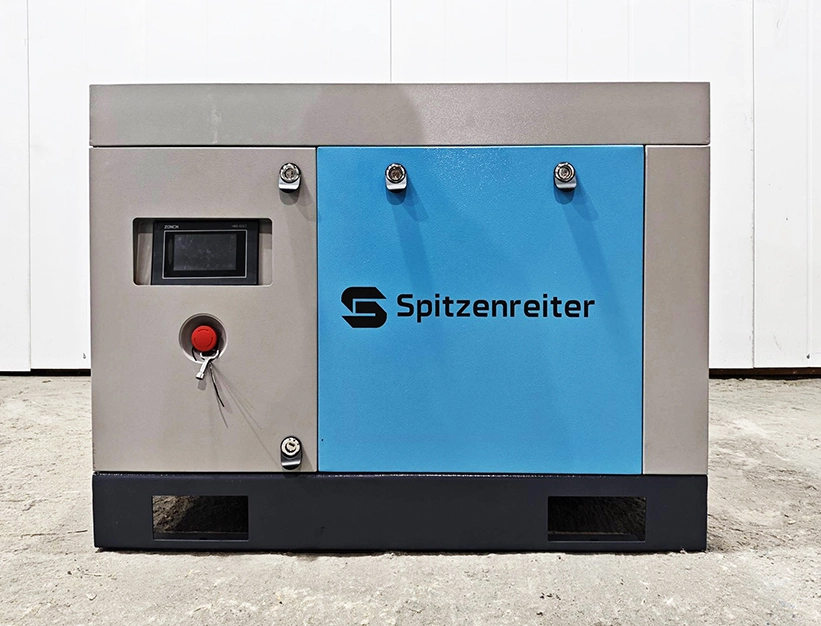 Компрессор винтовой Spitzenreiter S-7.5DF, 5.5 кВт, 8 бар, 700 л/мин, 220В