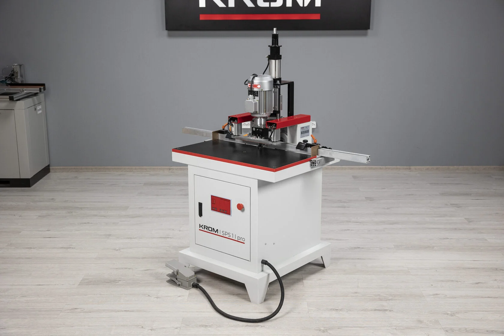 Станок сверлильно-присадочный KROM SPS 1 PRO, 3 кВт, 380В, 2 шпинделя