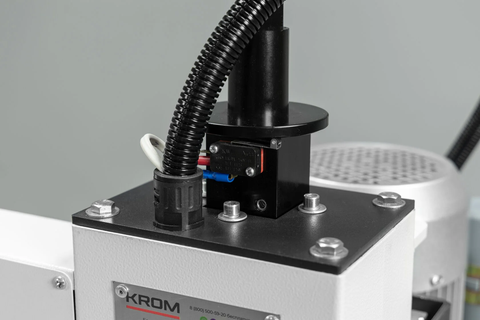 Станок сверлильно-присадочный KROM SPS 1 STRONG с педалью, 1.5 кВт, 220В