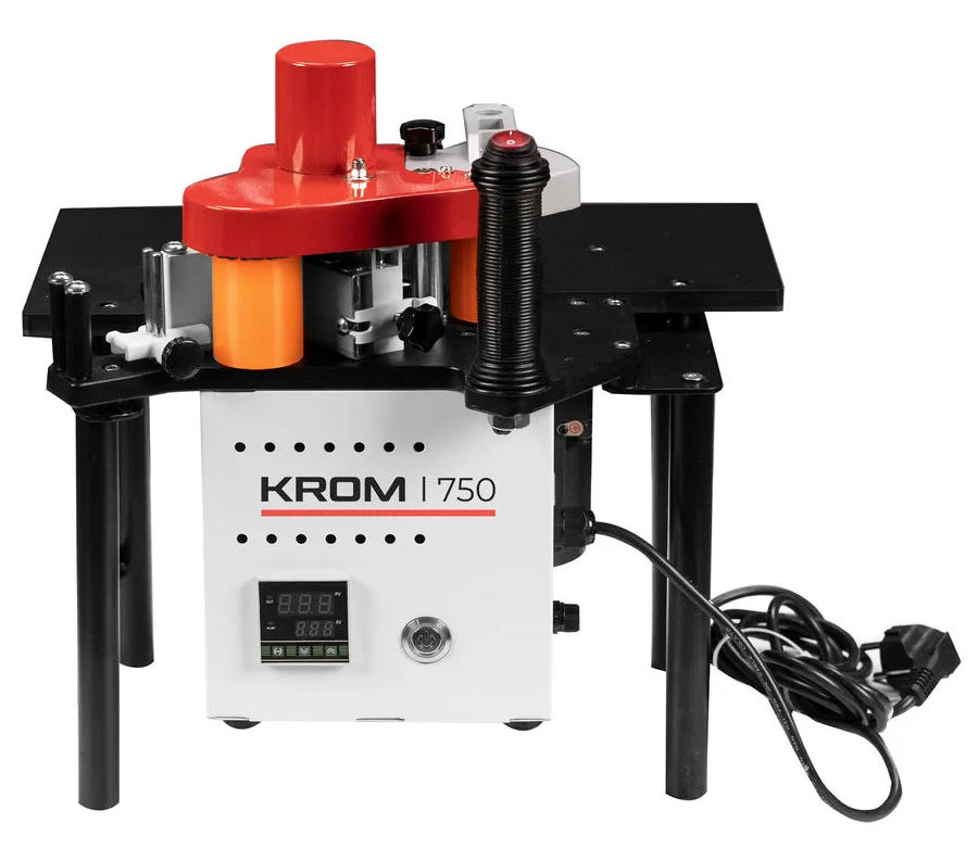 Кромкооблицовочный станок KROM 750, 0.75 кВт, 220В