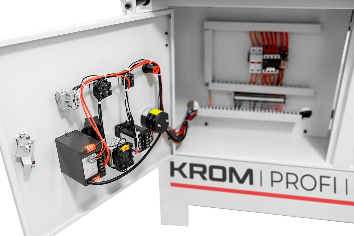 Кромкооблицовочный станок KROM PROFI 2.0 с педалью, 1.8 кВт, 220В