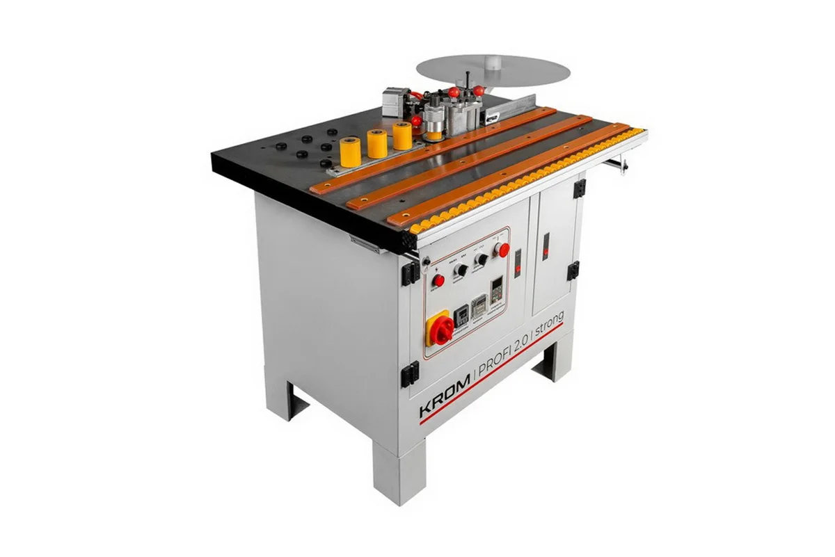 Кромкооблицовочный станок KROM PROFI 2.0 Strong с педалью, 1.8 кВт, 380В