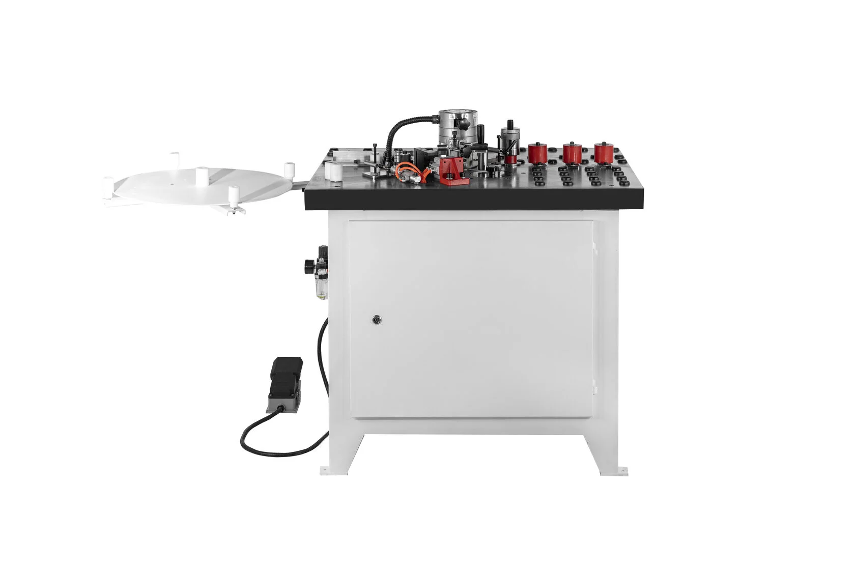 Кромкооблицовочный станок KROM PROFI 2.0 PLUS с педалью, 1.8 кВт, 220В