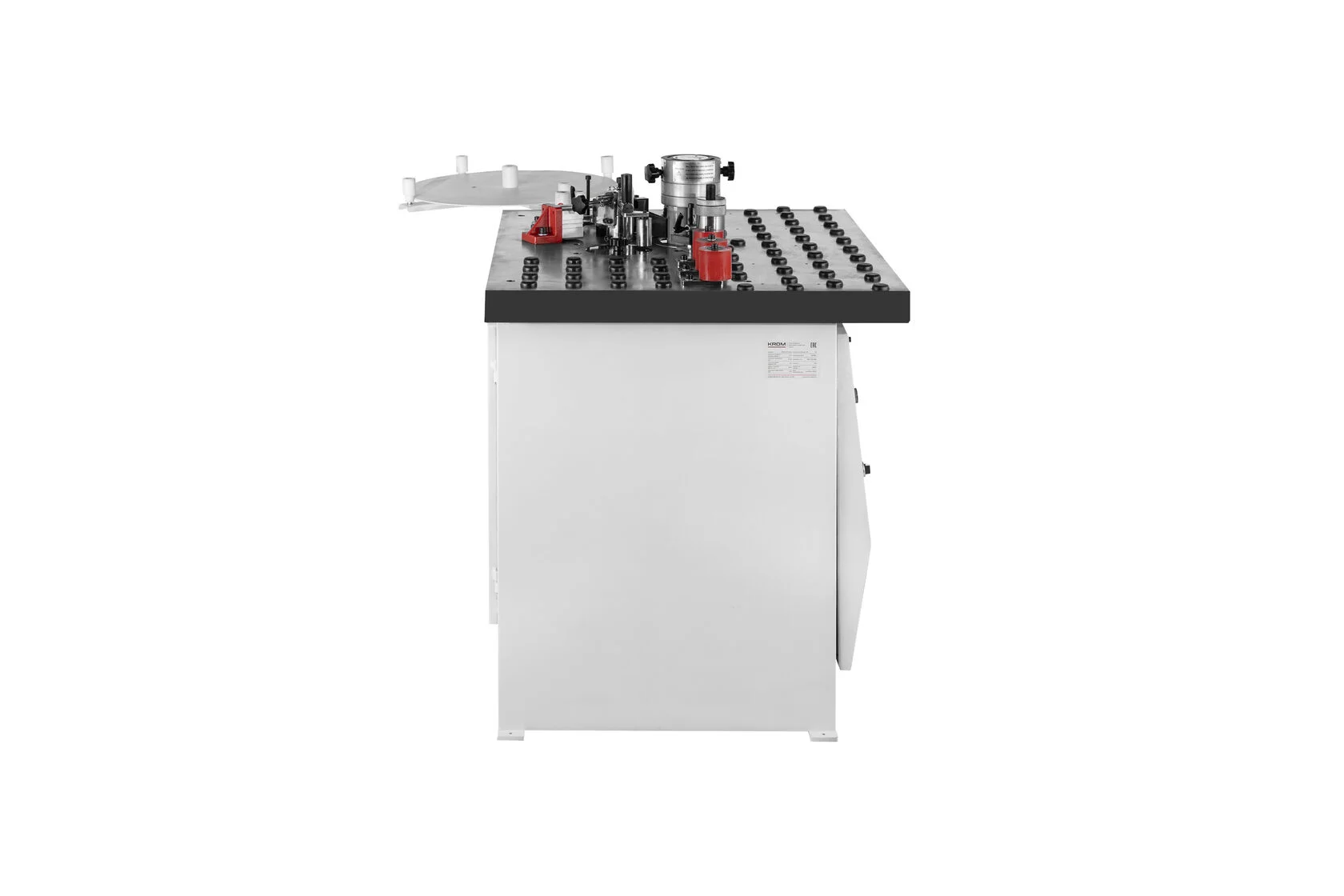 Кромкооблицовочный станок KROM PROFI 2.0 PLUS с педалью, 1.8 кВт, 220В
