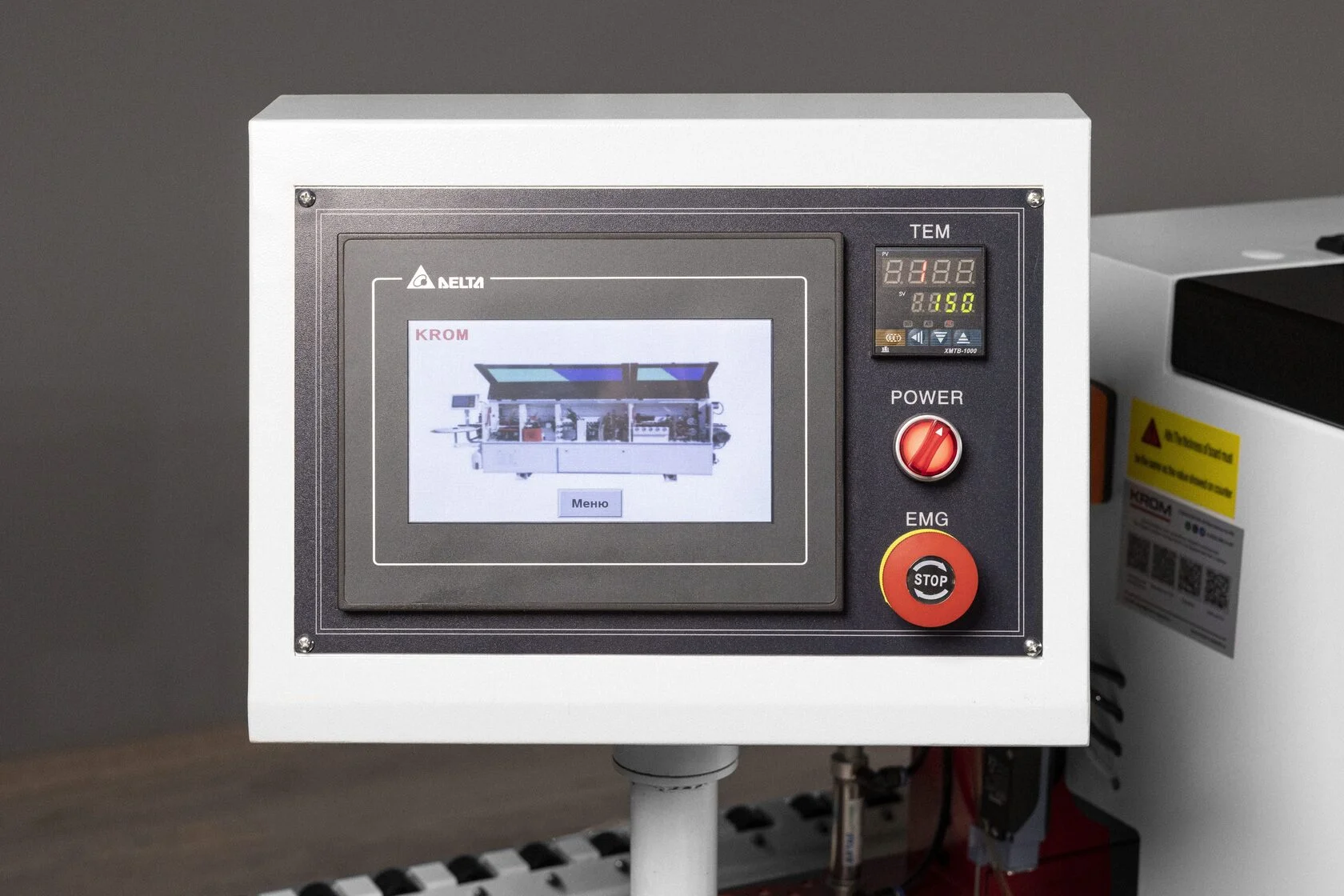 Кромкооблицовочный станок автоматический KROM AUTOMAT 2.0 MAX, 8.5 кВт, 380В
