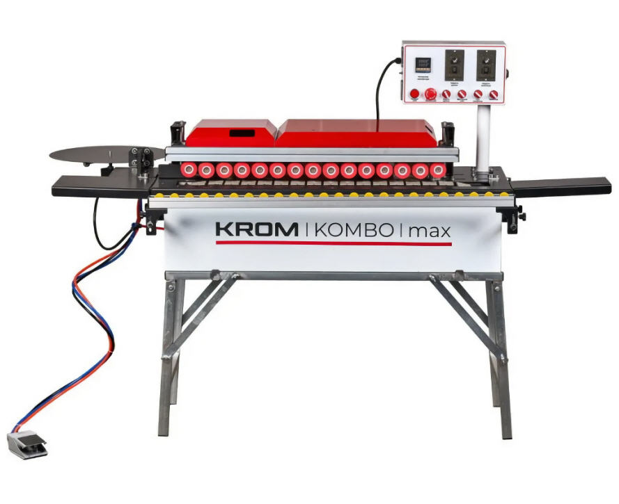Кромкооблицовочный станок KROM KOMBO max с педалью, 3 кВт, 220В
