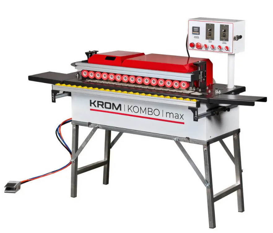Кромкооблицовочный станок KROM KOMBO max с педалью, 3 кВт, 220В