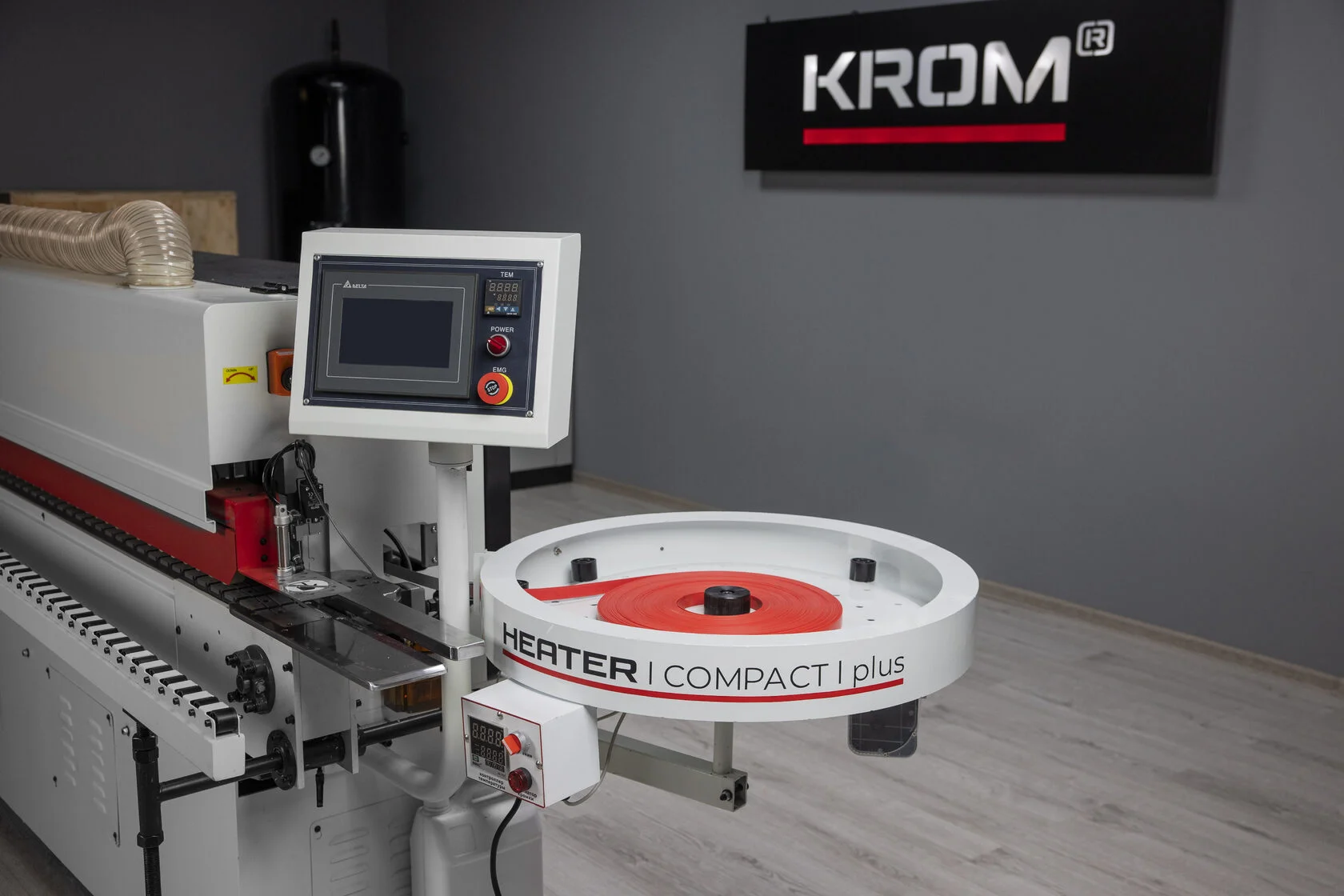 Компактный станок для подготовки кромки ПВХ KROM HEATER COMPACT plus, 2 кВт, 220В