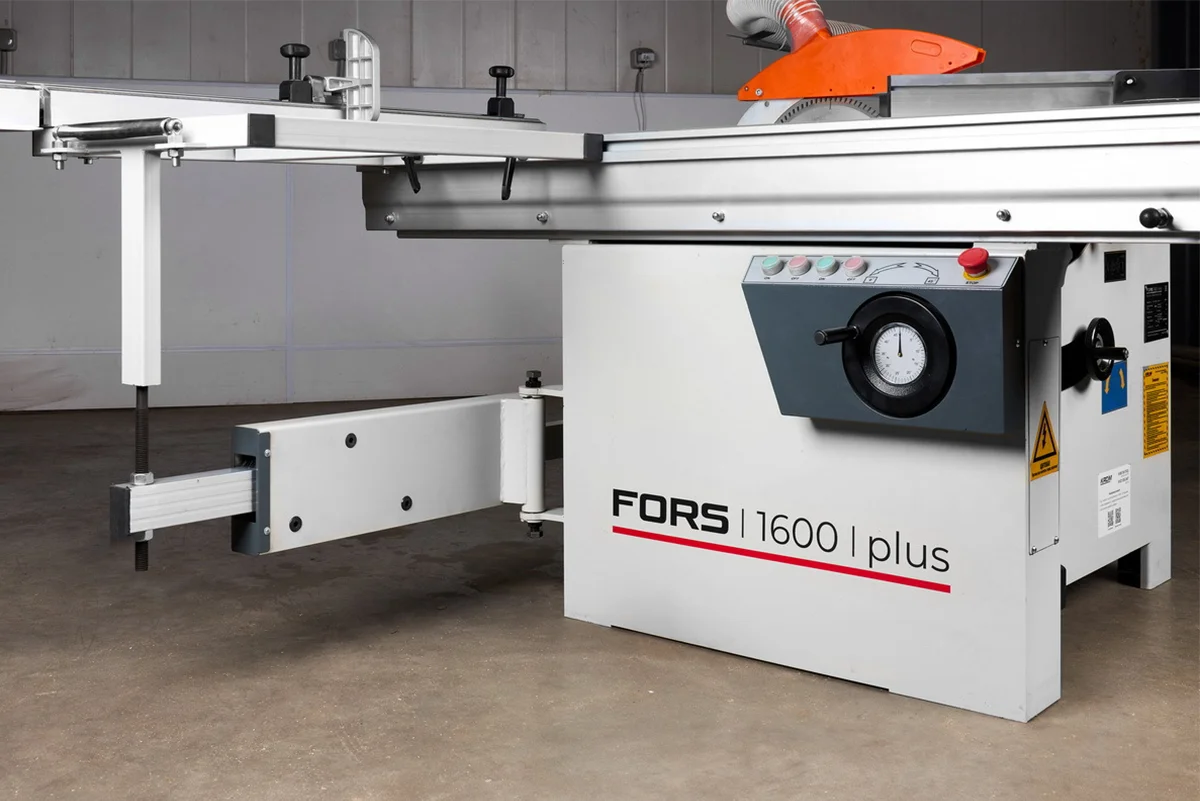 Форматно-раскроечный станок KROM FORS 1600 plus, 4.75 кВт, 380В, каретка 1600 мм 
