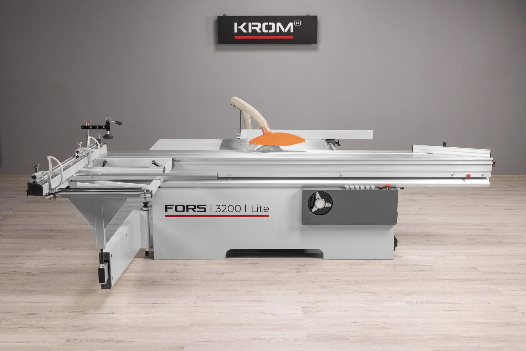 Форматно-раскроечный станок KROM FORS 3200 LITE, 6.6 кВт, 380В, каретка 3200 мм