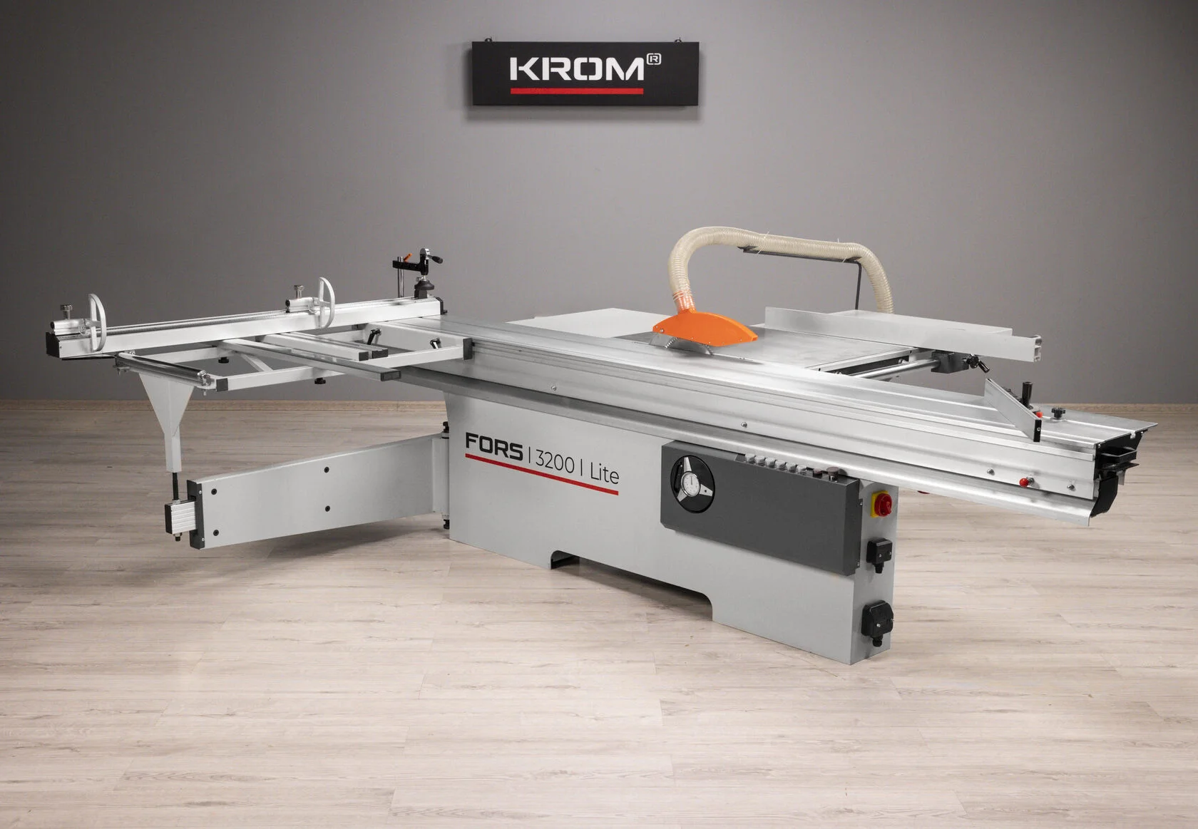 Форматно-раскроечный станок KROM FORS 3200 LITE, 6.6 кВт, 380В, каретка 3200 мм