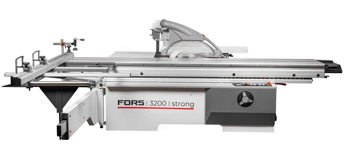 Форматно-раскроечный станок KROM FORS 3200 STRONG, 6.6 кВт, 380В, каретка 3200 мм