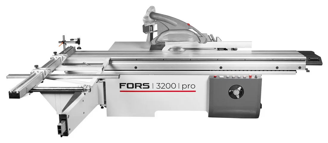 Форматно-раскроечный станок KROM FORS 3200 PRO, 6.6 кВт, 380В, каретка 3200 мм