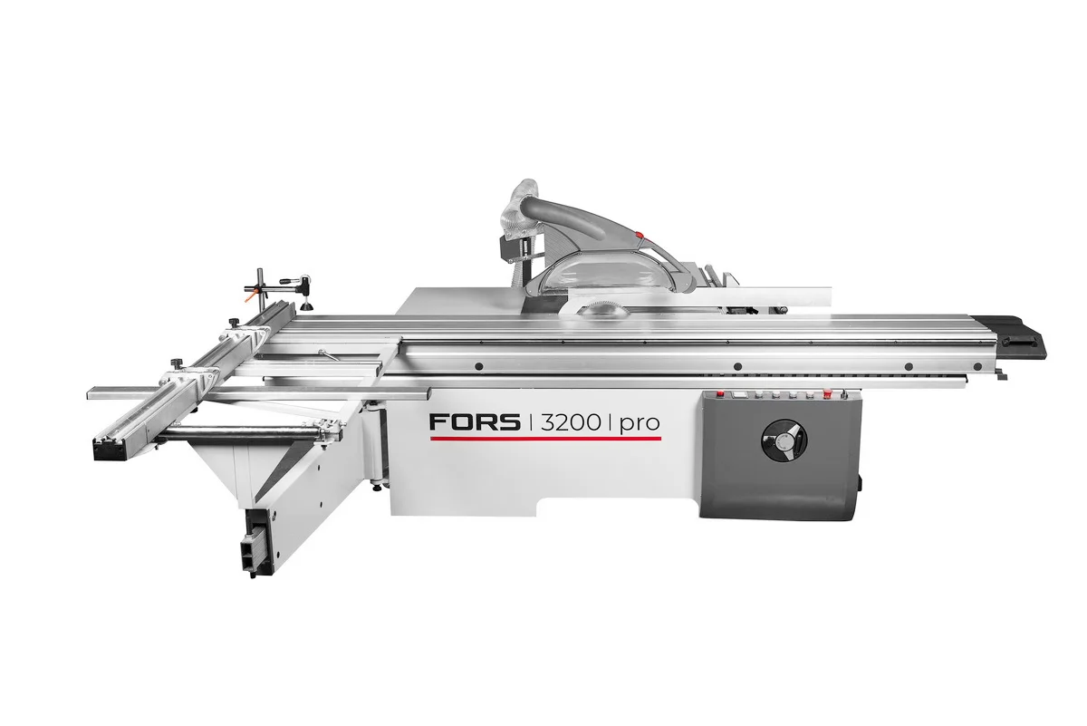 Форматно-раскроечный станок KROM FORS 3200 PRO, 6.6 кВт, 380В, каретка 3200 мм
