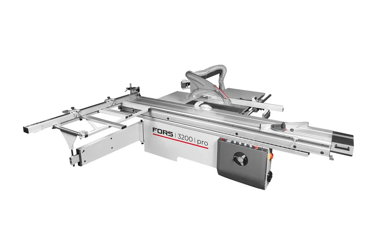 Форматно-раскроечный станок KROM FORS 3200 PRO, 6.6 кВт, 380В, каретка 3200 мм
