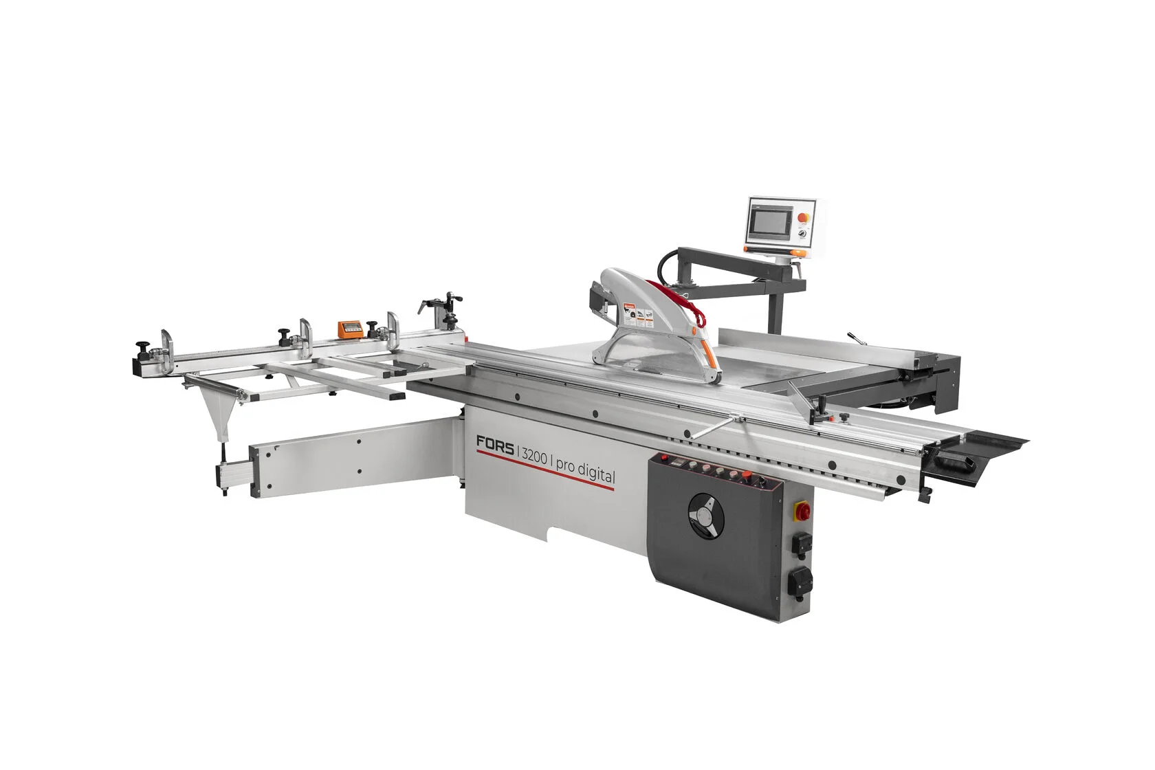 Форматно-раскроечный станок KROM FORS 3200 PRO DIGITAL, 6.6 кВт, 380В, каретка 3200 × 380 мм